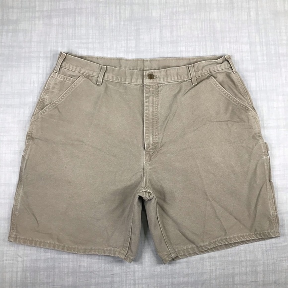 Vintage Carhartt Mens Size 42 Carpenter Shorts - Picture 4 of 15